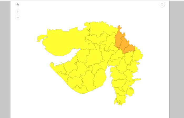 ગુજરાતમાં છેલ્લા 24 કલાકમાં 122 તાલુકામાં મેઘમહેર, આજે આ જિલ્લામાં ઑરેન્જ ઍલર્ટ 5 - image