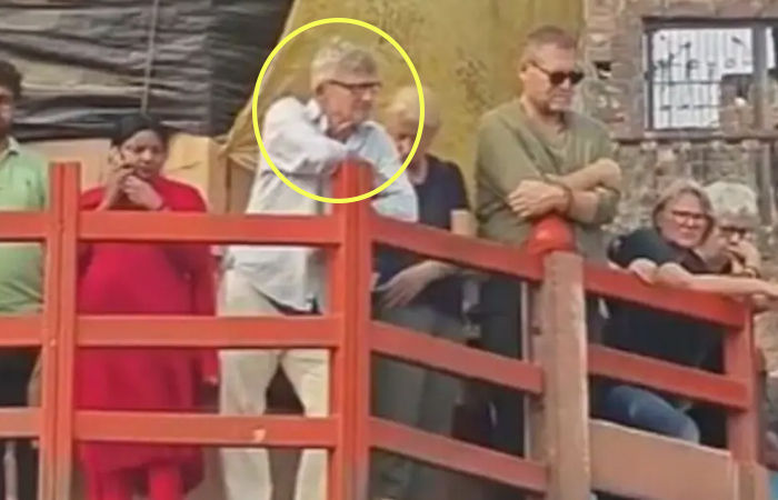 Bill Gates at Mahakumbh Mela