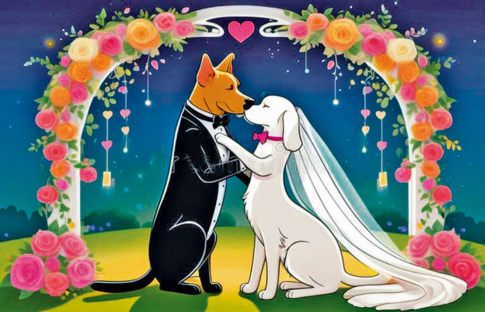 ડોગ-ડોગીની કુંડળી થાય મેચ, પછી પરણવાના લડાવાય પેચ 1 - image