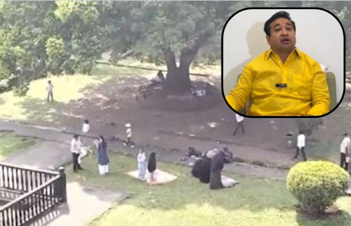 શનિવારવાડા કિલ્લામાં નમાઝ બાદ વિવાદ: ગૌમૂત્ર છંટાયું, ભાજપ નેતાએ ચીમકી ઉચ્ચારી 1 - image