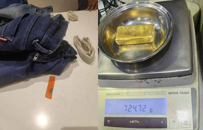 Gold smuggling racket busted at Ahmedabad airport, 1.45 Kg gold seized