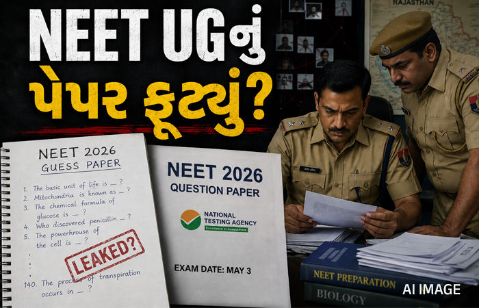NEET UG નું પેપર ફૂટ્યું? 140 પ્રશ્નો વાઇરલ પેપરમાંથી બેઠા પૂછાયા, રાજસ્થાન SOG એક્શનમાં 1 - image