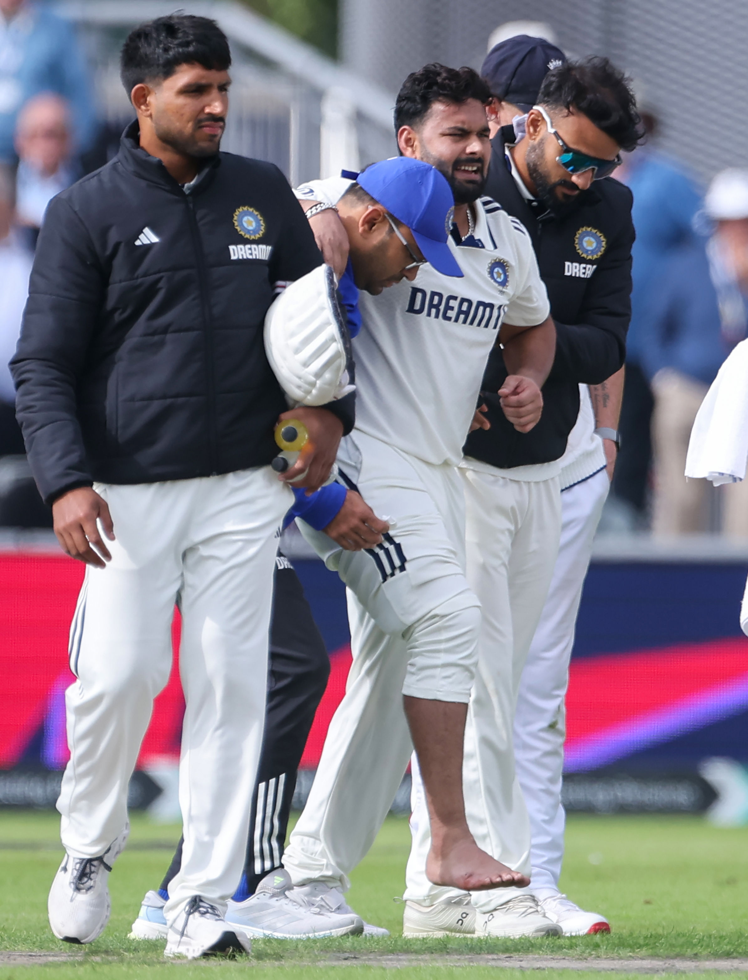 IND vs ENG: રિષભ પંતને પગમાં થઈ ઈજા, પહેલા દિવસની રમત પૂર્ણ, ભારતનો સ્કોર 264/4 2 - image
