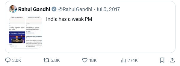 હું ફરી કહું છું, ભારતના વડાપ્રધાન નબળા છે: H1B વિઝા મુદ્દે રાહુલ ગાંધીનું નિવેદન 2 - image