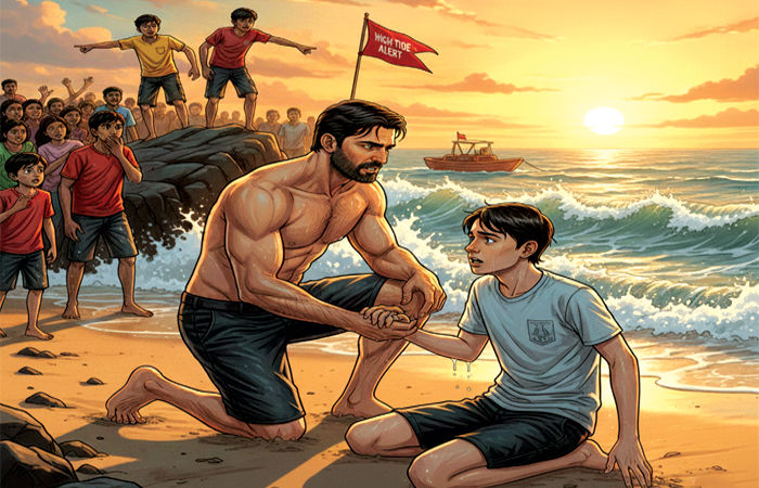 The Worth of a Life : Ishan and the Deep Blue Challenge 1 - image
