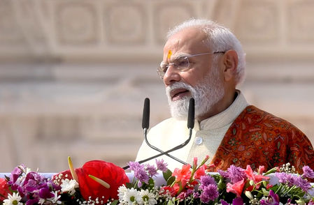 Sadiyo ke ghav bhar rahe hain: PM Modi at Ram Temple Dhwajarohan Utsav