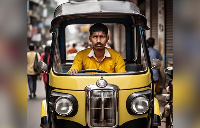 Auto driver found dead inside vehicle in Vejalpur health issues suspected