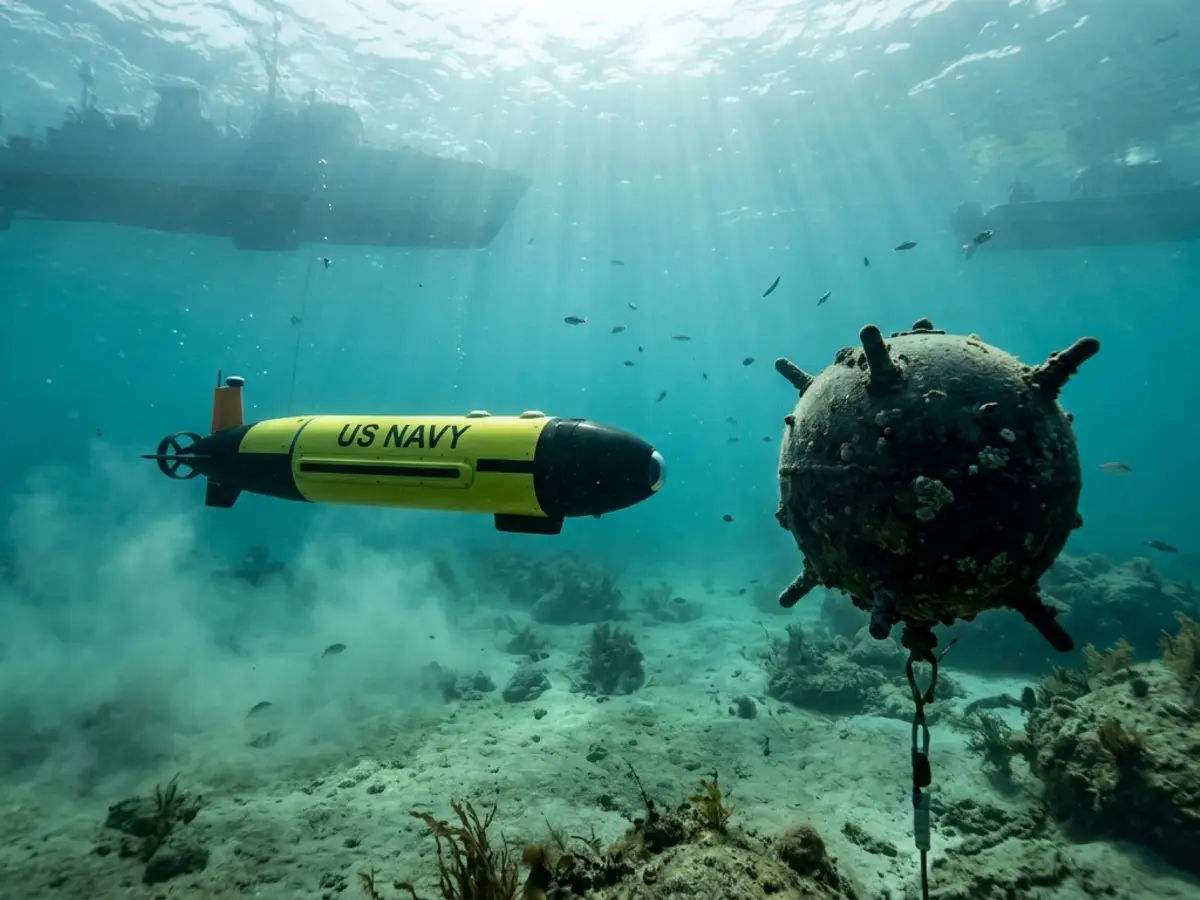 હોર્મુઝની ખાડીમાં પાણીની અંદર ચાલતા અમેરિકી ડ્રોન, સુરંગો શોધીને ખુડદો બોલાવશે 1 - image