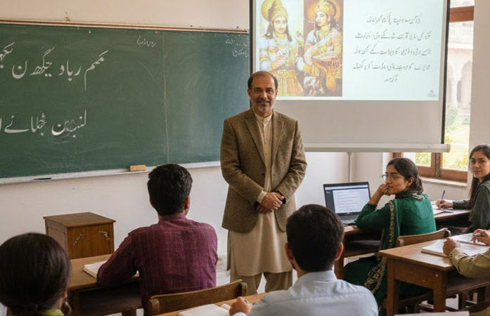 Sanskrit in Pakistani University