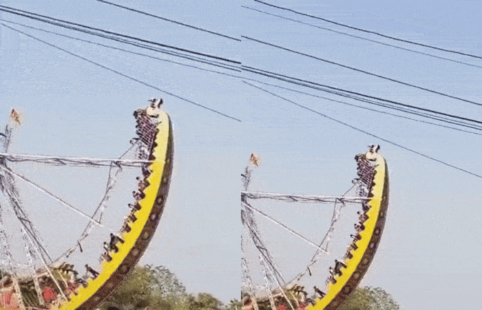 VIDEO | મેળામાં ચાલતી રાઈડ અચાનક તૂટી પડી, 15 બાળકો ઈજાગ્રસ્ત, મધ્યપ્રદેશના ઝાબુઆની દુર્ઘટના 1 - image