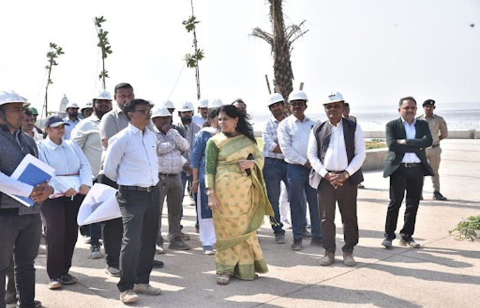 ડુમસ સી ફેઝ ડેવલપમેન્ટ પ્રોજેક્ટની કામગીરીમાં વાયુ પ્રદુષણની ગાઈડ લાઈનનો અમલ ન કરનારને દંડ 2 - image