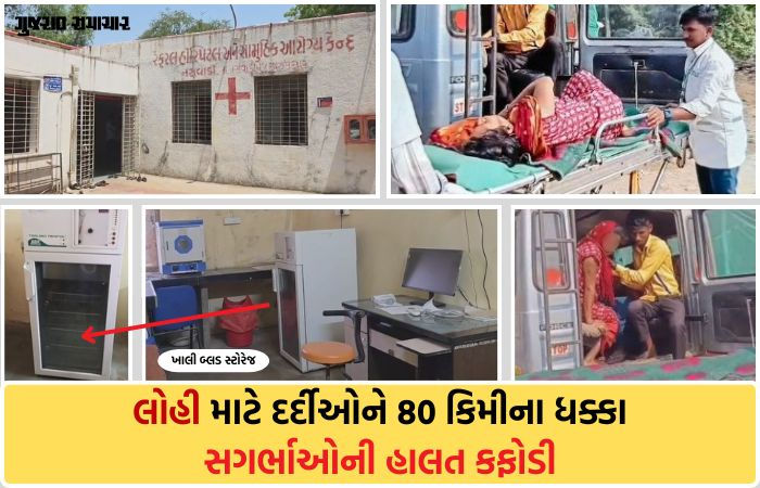 VIDEO| લોહી માટે 'લોહી ઉકાળા': નસવાડી બ્લડ બેંકનું રિન્યુઅલ અટકતા દર્દીઓની હાલત કફોડી, તંત્રની લાલિયાવાડી સામે ભારે રોષ! 1 - image