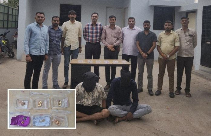 Ahmedabad rural LCB busts robbery gang targeting farmers, two arrested