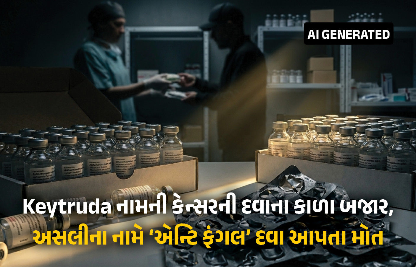 કેન્સરમાં 'જાદુઈ’ ગણાતી દવાના કાળા બજાર.