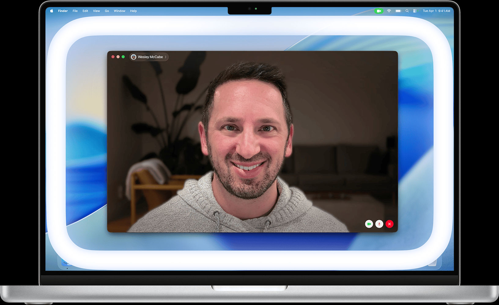 એપલે લોન્ચ કર્યું નવું ફીચર, વીડિયો કોલ વખતે મેકબુકની સ્ક્રીન બની જશે સ્માર્ટ લાઇટ 1 - image