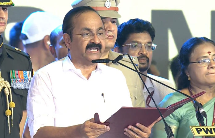 VD Satheesan oath ceremony