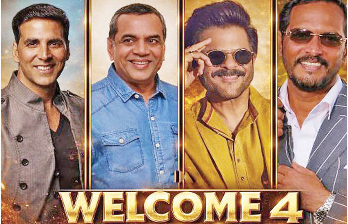 વેલકમ ફોર પણ બનશે, ફિલ્મની સ્ક્રિપ્ટ લખાવા માંડી વેલકમ ફોર પણ બનશે, ફિલ્મની સ્ક્રિપ્ટ લખાવા માંડી