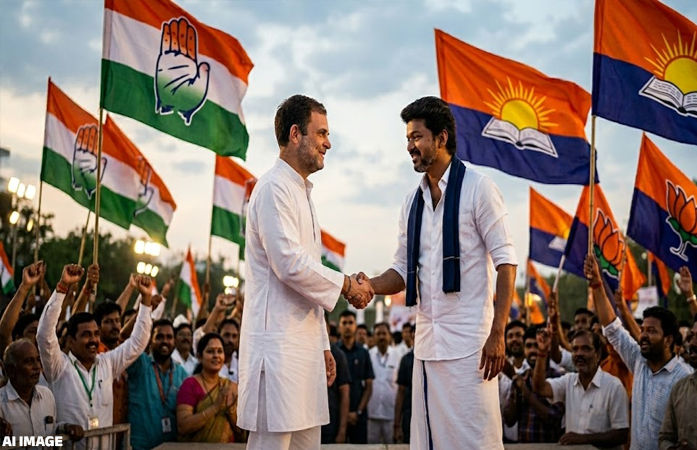 તમિલનાડુમાં બનશે 'રાહુલ અને વિજય'ની જોડી?