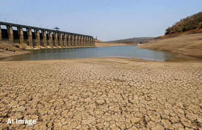 ગુજરાતમાં જળસંકટનો ભય: 207માંથી 147 ડેમ અડધા ખાલી, ચોમાસું લાંબુ ખેંચાશે તો શું થશે? 1 - image