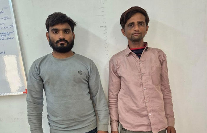 Two arrested in robbery-cum-murder of elderly woman in Kubernagar
