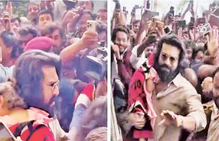 રામચરણને ત્યાં ટ્વિન્સનો જન્મ, હોસ્પિટલમાં ટોળાં વચ્ચે ફસાયો 1 - image