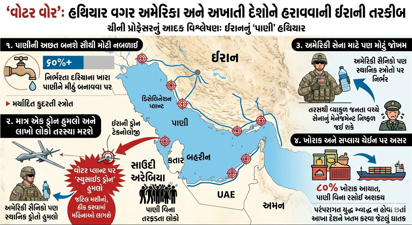 એક પણ ગોળી માર્યા વિના અમેરિકાને ઝુકાવી શકે છે ઈરાન! ચીની પ્રોફેસરનો ખતરનાક પ્લાન 2 - image
