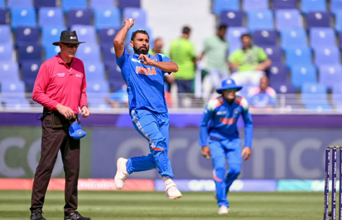 Shami bowls longest Champions Trophy over by an Indian