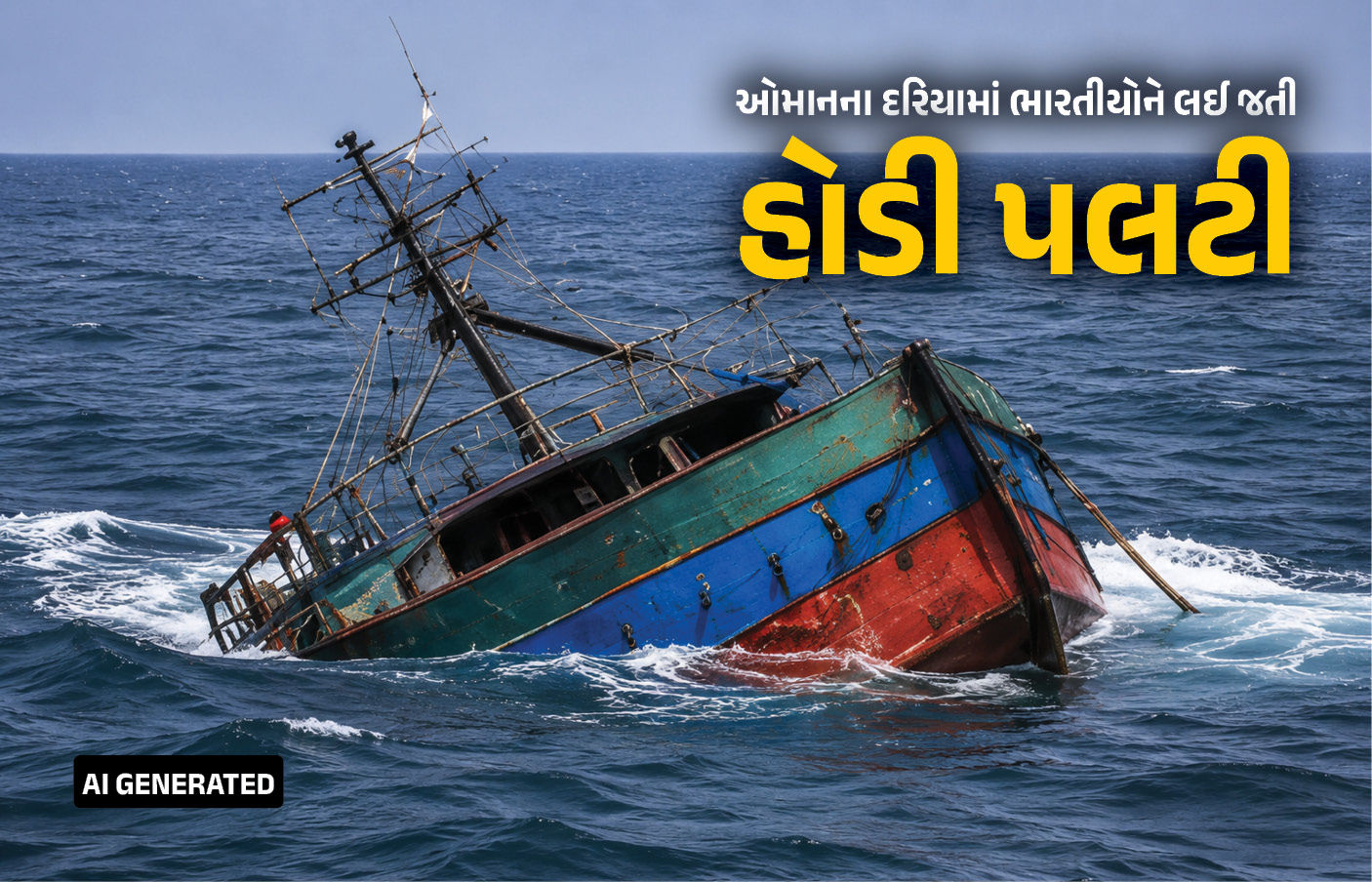 એન્જિન ફેઈલ થતાં ઓમાનમાં દરિયામાં ડૂબી રહ્યું હતું ભારતનું જહાજ, અમેરિકાની મદદથી 14 ભારતીયોનું રેસ્ક્યૂ 1 - image