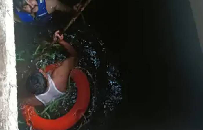 સુરતના ડાયમંડ બુર્સમાં પગ સ્લીપ થતા યુવક 20 ફૂટ ઊંડી પાણીની ટાંકીમાં પડ્યો, ડૂબી જતાં મોત 1 - image