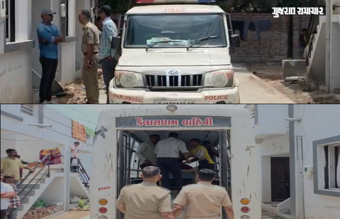 પંચમહાલ: મામી-ભાણાના પ્રેમસંબંધની શંકાએ પરિણીતાની કરપીણ હત્યા, આરોપી પતિનું પોલીસ સામે સરન્ડર 1 - image