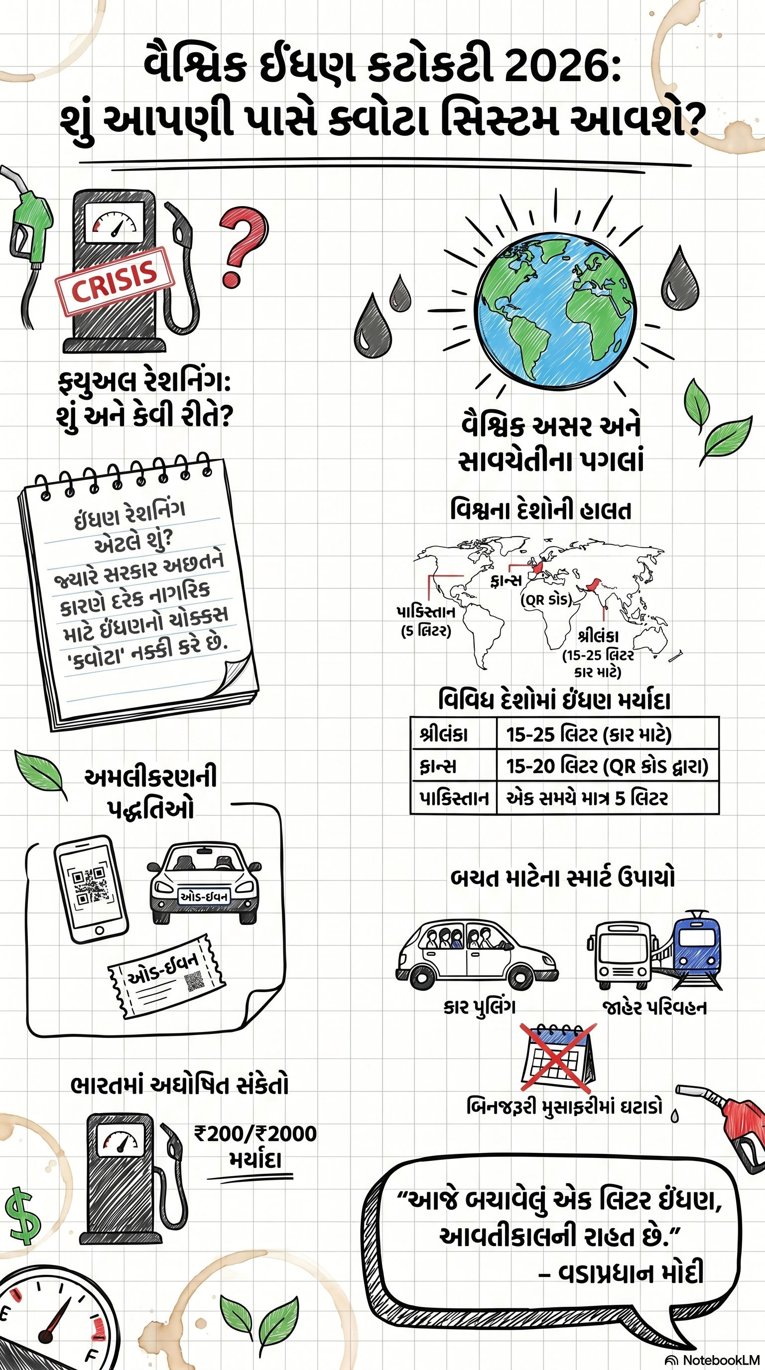 Explainer: ઈરાન યુદ્ધને પગલે દુનિયાના અનેક દેશોમાં પેટ્રોલ-ડીઝલ પર કાપ, શું ભારતમાં પણ લાગુ થશે ફ્યુઅલ રેશનિંગ? 2 - image
