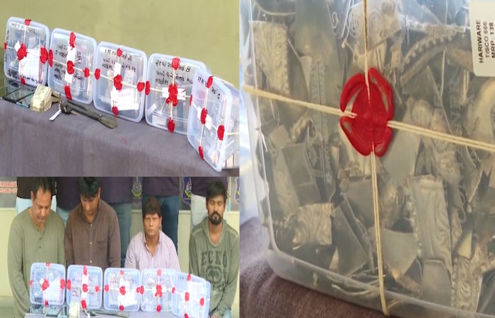 અમદાવાદ: પાલડીના જૈન દેરાસરમાં 1.64 કરોડની ચાંદીના આભૂષણોની ચોરી, પૂજારી સહિત 5 ઝડપાયા 2 - image