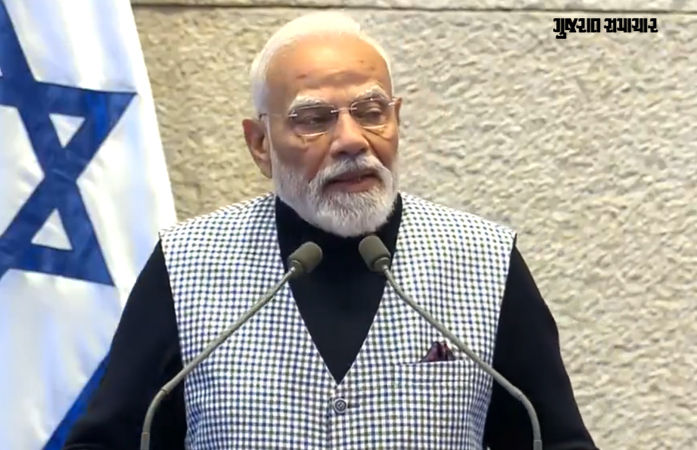PM મોદીએ ઈઝરાયલની સંસદમાં ગુજરાતના રાજવીનો કર્યો ઉલ્લેખ, કહ્યું,-'તેમને આશરો આપ્યો હતો' 1 - image