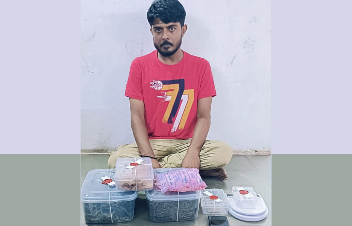 MD drugs, marijuana seized in Vejalpur raid, one held