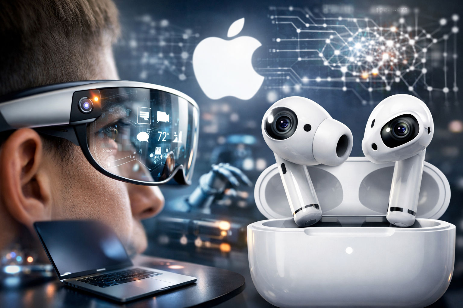2026માં Appleનું નવું હાર્ડવેર મિશન: AI ચશ્મા, પેન્ડન્ટ અને કેમેરા AirPodsની જોવાઈ રહી છે રાહ... 1 - image