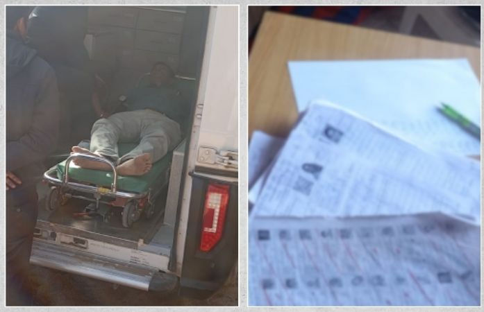 અમરેલીમાં SIRની કામગીરી દરમિયાન BLOને આવ્યો હાર્ટ એટેક, હોસ્પિટલમાં સારવાર હેઠળ ખસેડાયા 1 - image