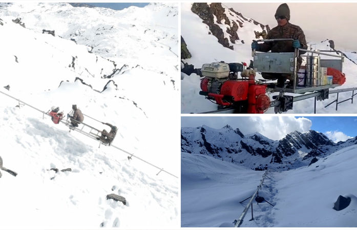 ચીનની સરહદ નજીક ભારતીય સેનાએ બનાવી વિશ્વની સૌથી ઊંચી લશ્કરી મોનોરેલ 1 - image