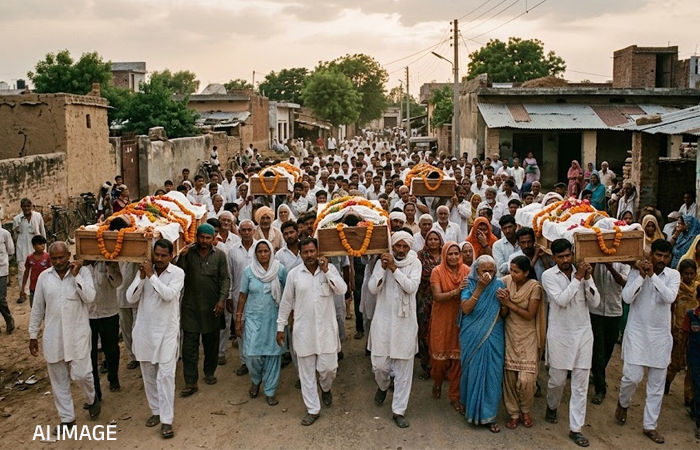 માનવતા મરી પરવારી: ગુરુગ્રામમાં પિતાએ પોતાના જ 4 માસૂમ બાળકો અને પત્નીનું કાસળ કાઢ્યું 1 - image