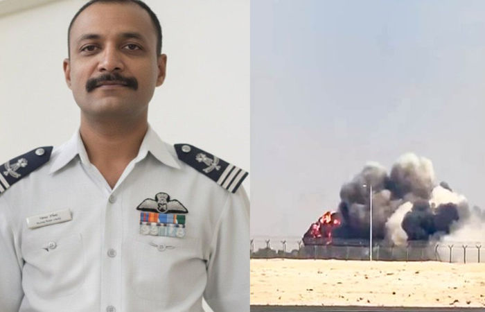 કોણ હતા દુબઈ એર શોમાં જીવ ગુમાવનારા પાયલટ નમંશ સ્યાલ? પત્ની પણ છે એરફોર્સમાં 1 - image