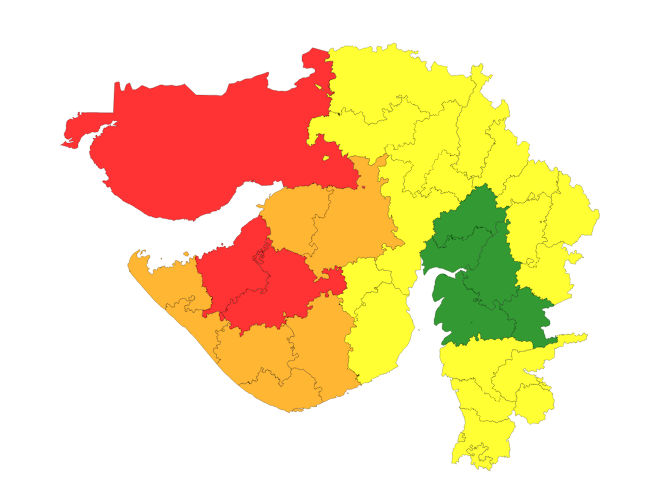 ગુજરાતમાં મેઘમહર: 98 તાલુકામાં વરસાદ, મેંગ્રોલમાં સાડા ત્રણ ઇંચ; વરસાદ ક્યાં છે તે જુઓ | ગુજરાતના 98 તાલુકામાં વરસાદના સૌથી વધુ 3 54 ઇંચ જુનાગ adh ના મેંગ્રોલમાં