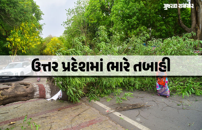 ઉત્તર પ્રદેશમાં આંધી તોફાનનો કહેર, 54 લોકોના મોત, 38 જિલ્લામાં યેલો એલર્ટ જાહેર 1 - image
