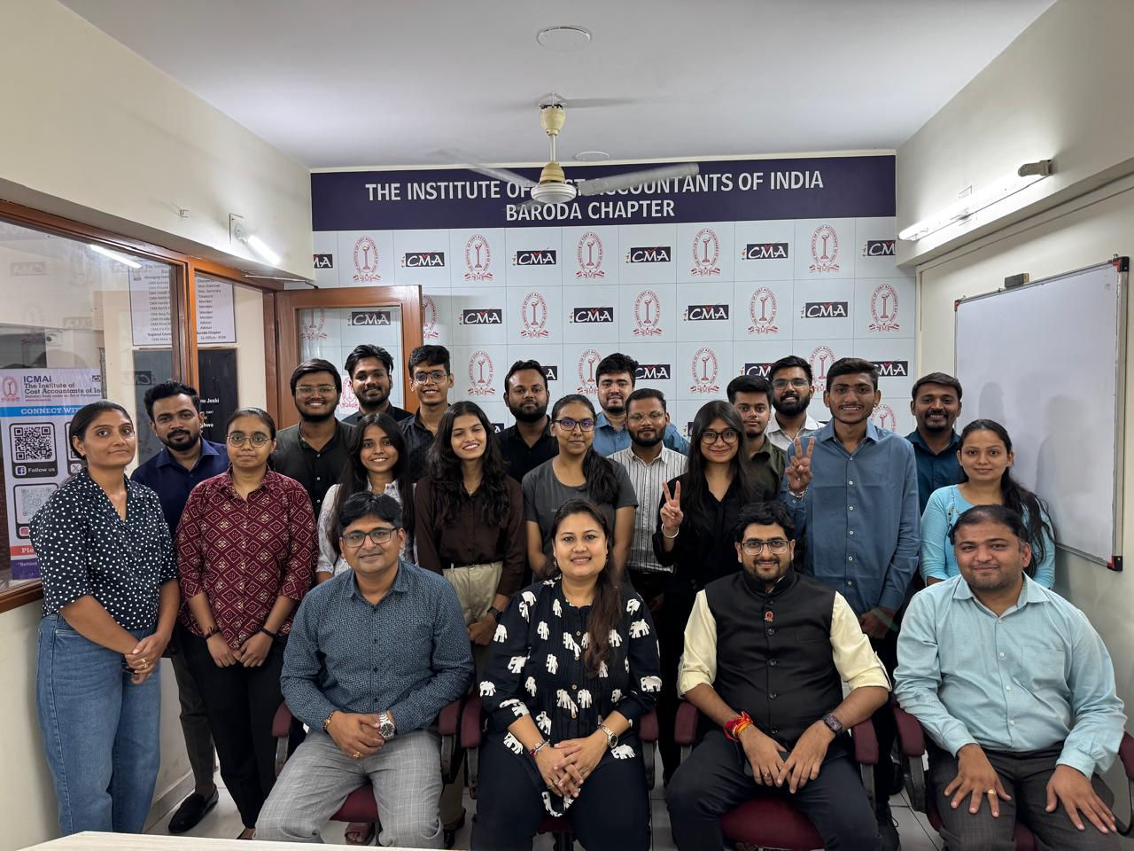 CMAs ની ઇન્ટર મિડિએટમાં વડોદરાની વિદ્યાર્થિનીનો ઓલ ઇન્ડિયા ૨૧મો રેન્ક 1 - image