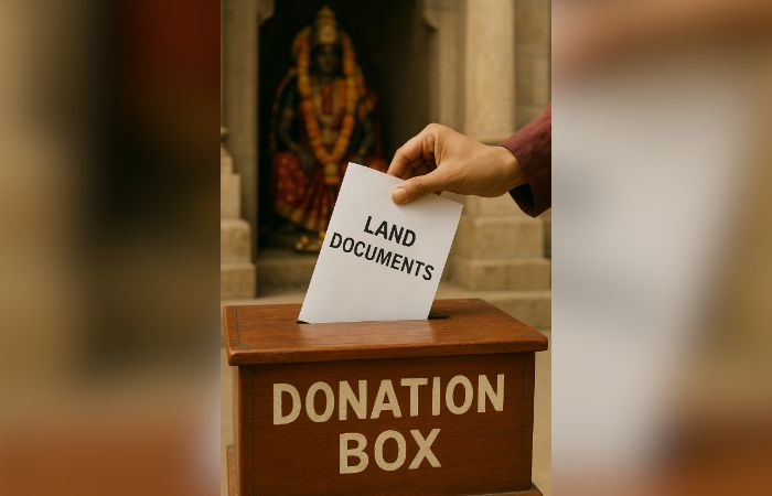 Retired army veteran donates ₹4 cr property to temple after daughters neglect him