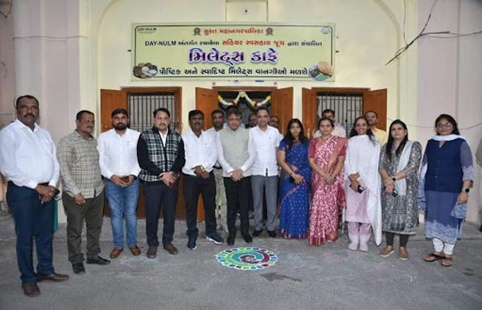 સુરત પાલિકાની કેન્ટીન હવે બની ગઈ છે 'મિલેટ્સ કાફે' : સ્વસહાય જૂથની બહેનોને રોજગારી આપવાનો પ્રયાસ 1 - image