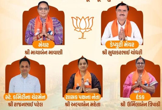 આખરે સુરતમાં સસ્પેન્સનો અંત: માયા માવાણી નવા મેયર; જુઓ ગુજરાતનાં મહાનગરોના નવા શાસકોનું લિસ્ટ 2 - image