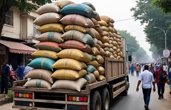 SOG Ahmedabad seizes govt wheat worth rs 3.3 lakh diverted to private company
