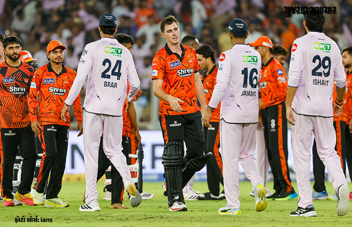 IPL 2026: સતત પાંચ મેચ જીતી ટીમ ગુજરાત બની ટેબલ ટોપર, હૈદરાબાદને ખરાબ રીતે હરાવ્યું 1 - image