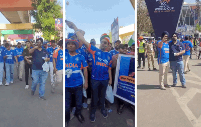 LIVE: અમદાવાદમાં વર્લ્ડ કપનો ફાઈનલ જંગ- સ્ટેડિયમ બહાર ક્રિકેટ અને ભક્તિનો અનોખો સંગમ, પોલીસનો લોખંડી બંદોબસ્ત 2 - image