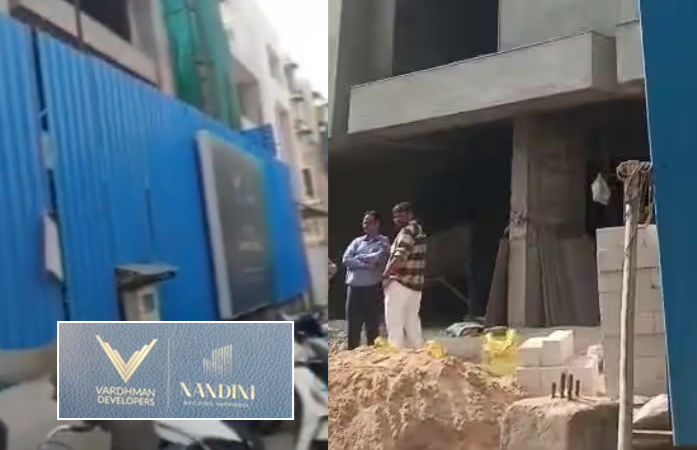 અમદાવાદમાં કન્સ્ટ્રક્શન સાઈટ પર દુર્ઘટના, સેન્ટિંગ પાટા પરથી પટકાતા 2 શ્રમિકના મોત, એકને ઈજા 1 - image