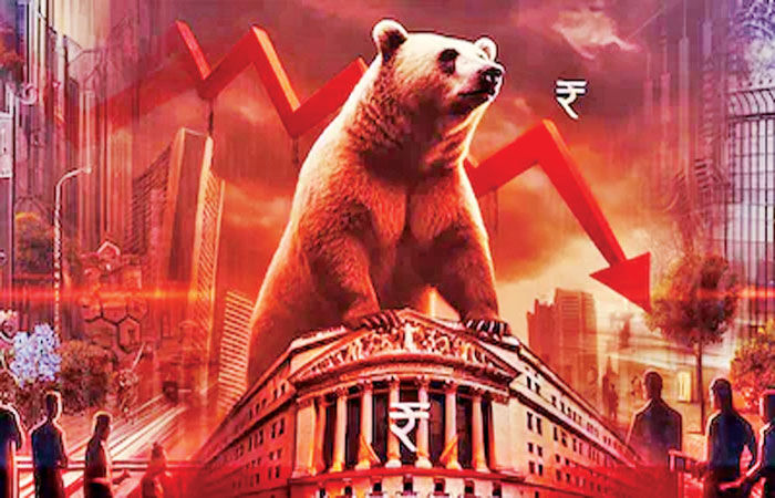 વિદેશી ફંડોએ રૂ.10,717 કરોડના શેરો ફૂંક્યા : સેન્સેક્સ 1470 પોઈન્ટ ગબડીને 74564 1 - image